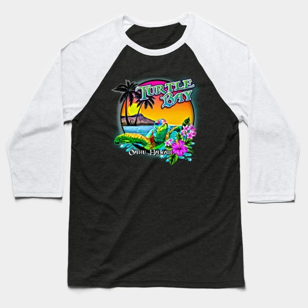 Turtle Bay Baseball T-Shirt by Digitanim8tor